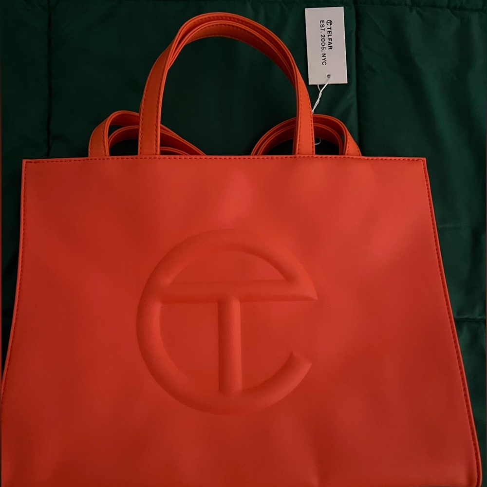 ‼️Telfar Med. Orange Shopping Bag‼️